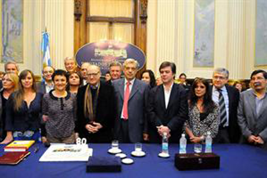 Homenaje a Quino en la Honorable Cámara de Diputados