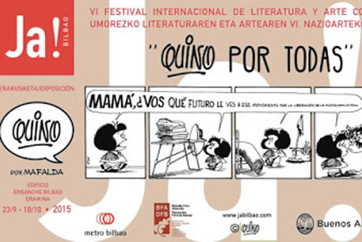 Quino por Mafalda, en Bilbao